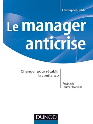 cover image of Le manager anticrise
